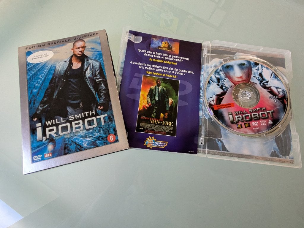 I,Robot DVD, À partir de 6 ans, Action, Français, Enlèvement