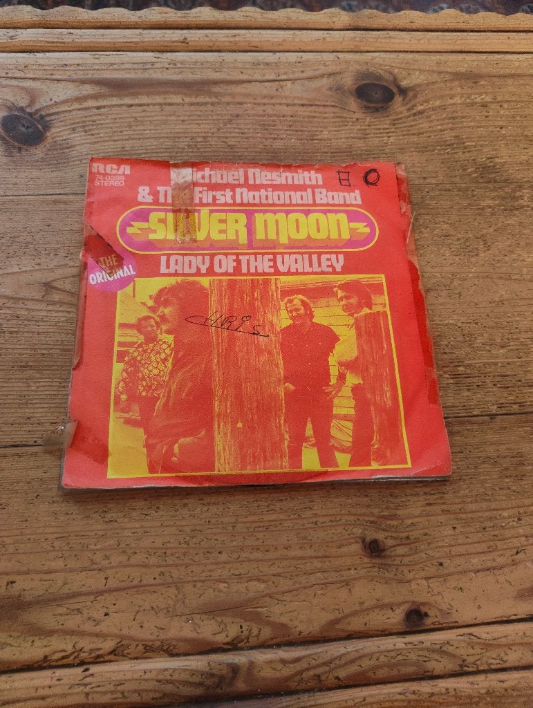 2 Singles van Michael Nesmith & The First National Band, Cd's en Dvd's, Gebruikt, 7 inch, Ophalen of Verzenden, Pop