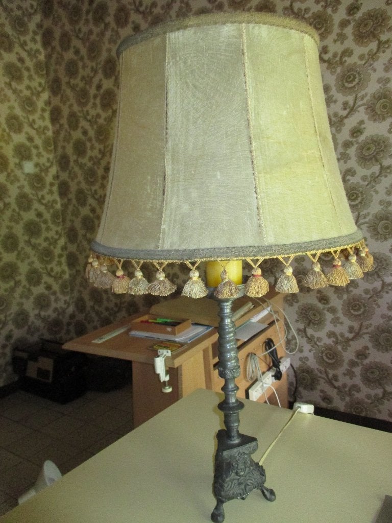 Lampenkap, Ophalen, Rond, Vintage, 50 cm of meer