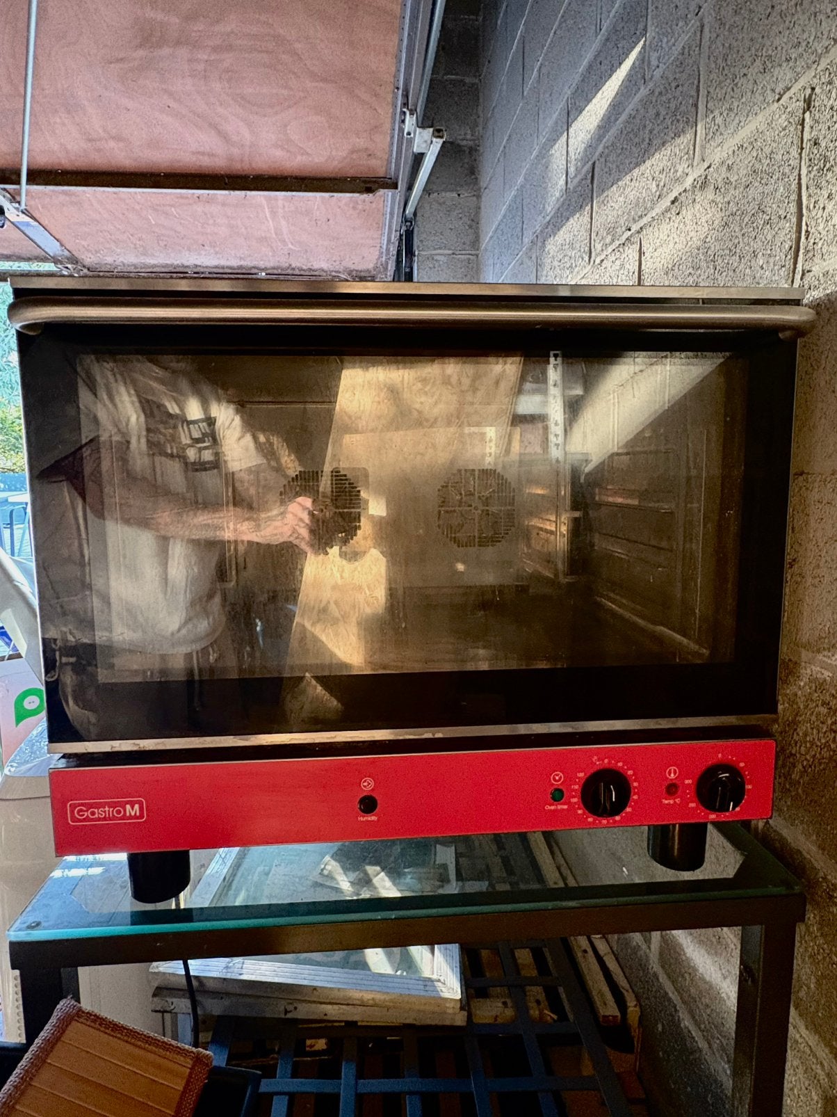 Convectieoven met luchtbevochtiger Gastro M 230V, Elektronische apparatuur, Ophalen, Horeca-oven, 60 cm of meer, 55 tot 60 cm