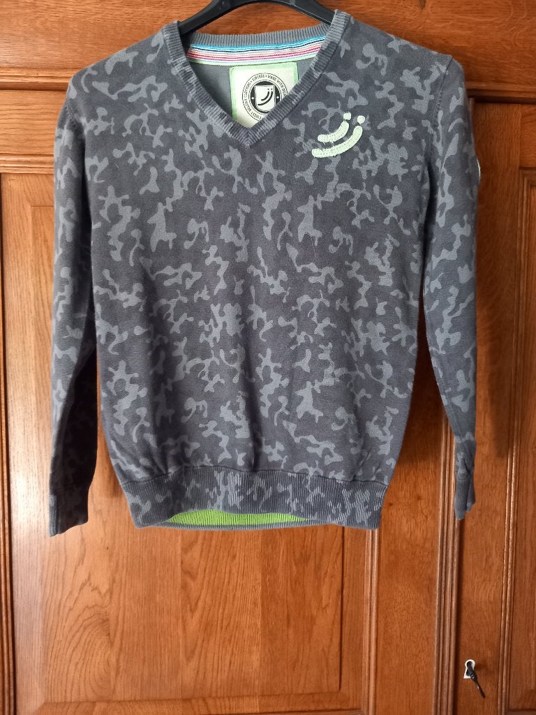 JN JOY - pull - encolure V - M.L. - taille 10 ans, Pull ou Veste, Comme neuf, Envoi, JN JOY