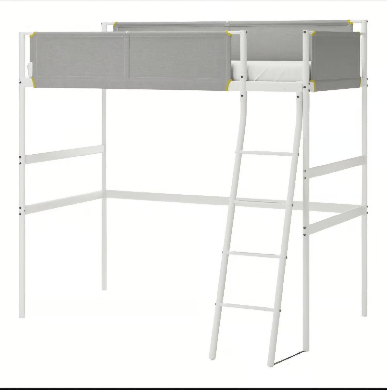 Ikea VITVAL hoogslaper | lit mezzanine, Huis en Inrichting, Slaapkamer | Stapelbedden en Hoogslapers, Zo goed als nieuw, Hoogslaper