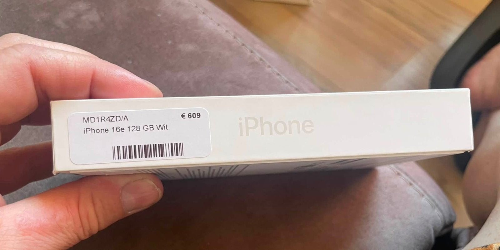 I phone 16 e 128 Gb wit, Ophalen, Zo goed als nieuw, Wit, 128 GB