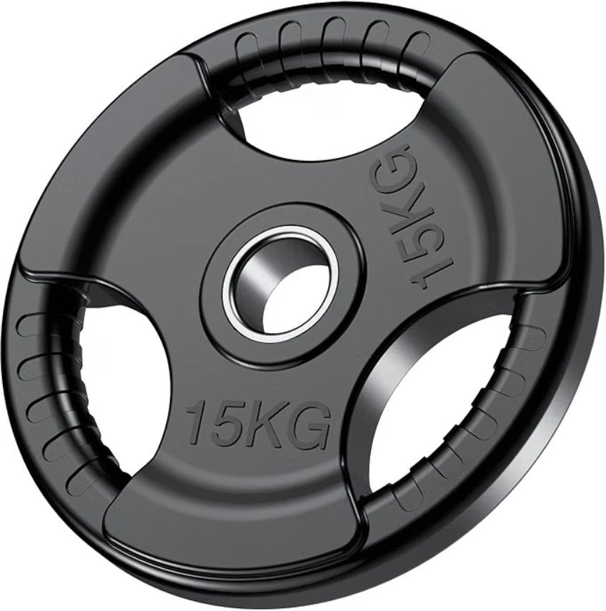 Disques olympiques 15 kg en 50 mm, Sports & Fitness, Équipement de fitness, Enlèvement, Utilisé, Autres types