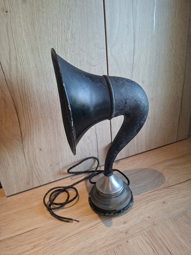 Ancien haut parleur à pavillon TSF, Antiek en Kunst, Ophalen