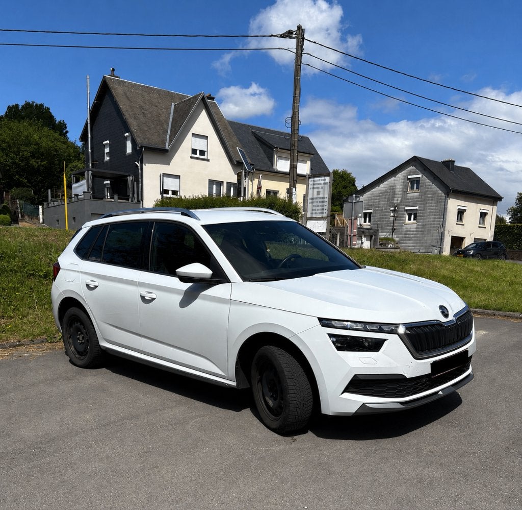 Skoda Kamiq Clever +, Auto's, Euro 5, Stof, Zwart, Wit