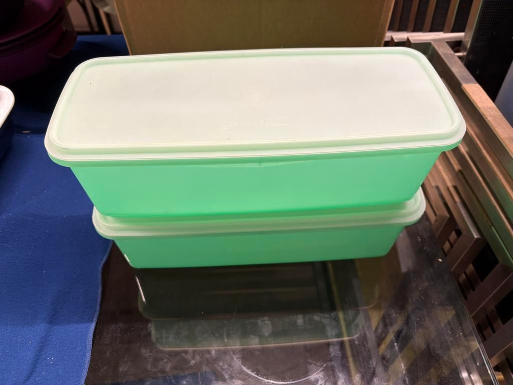 Tupperware doos met rooster/druprek, Huis en Inrichting, Keuken | Tupperware, Ophalen, Zo goed als nieuw