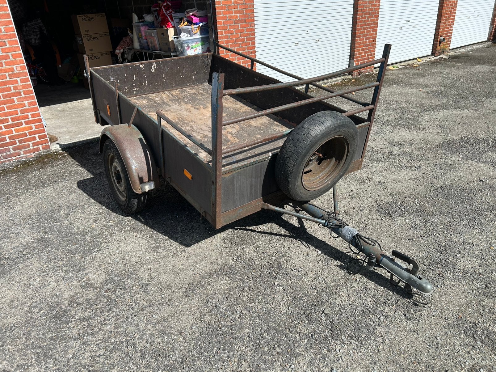 Aanhangwagen, Auto diversen, Ophalen, Gebruikt