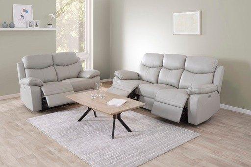 Nieuw salon 3ERER + 2ERER 100% leder 1950 euro., Maison & Meubles, Canapés | Salons, Neuf, Cuir, Enlèvement