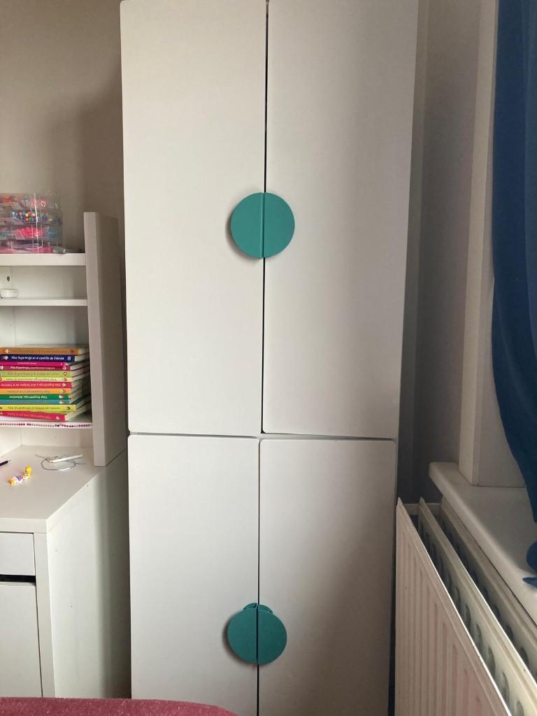 Kledingkast SMÅSTAD, Ophalen, Gebruikt, 50 tot 100 cm, 150 tot 200 cm
