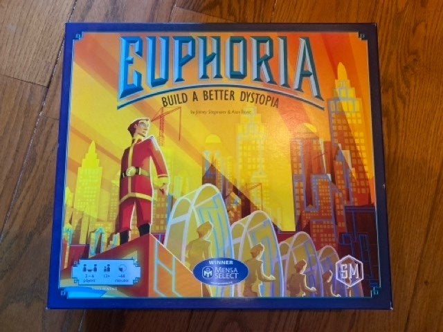EUPHORIA - super jeu Stonemaier - état neuf, Envoi
