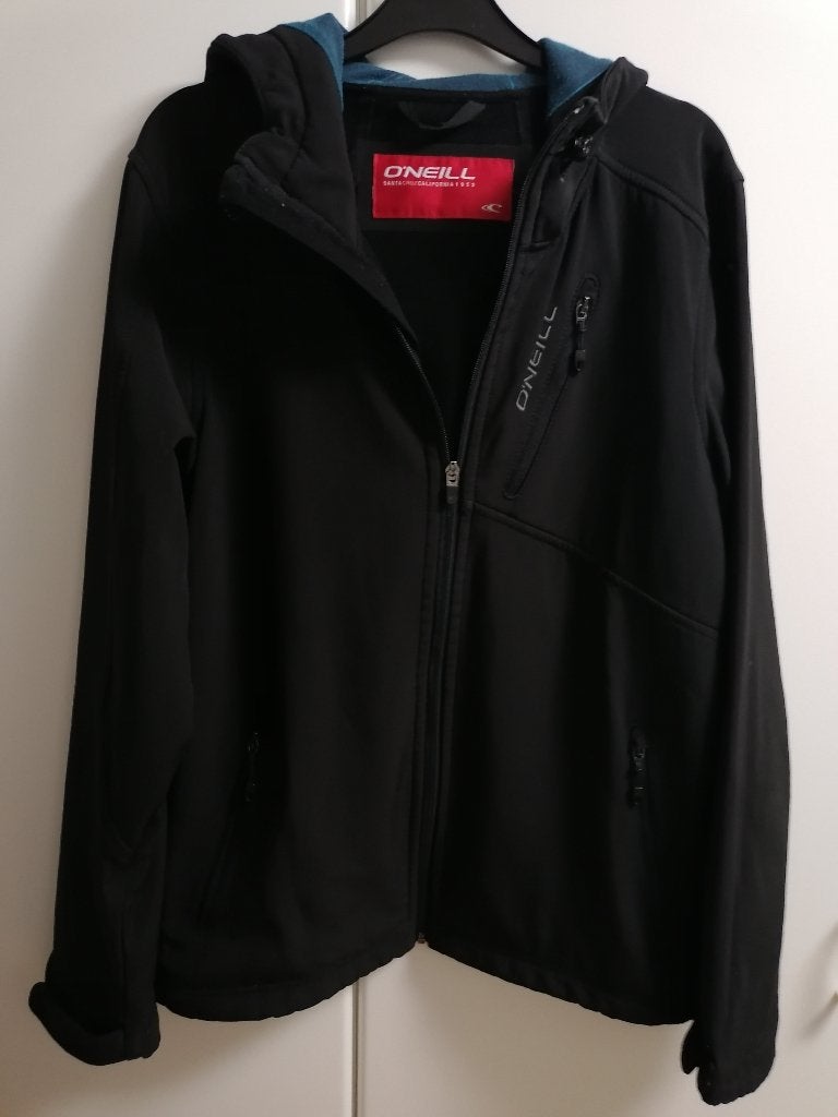 Zwarte vest met kap van O'NEILL, maat S, Kleding | Heren, Truien en Vesten, Ophalen of Verzenden, Zo goed als nieuw, Maat 46 (S) of kleiner