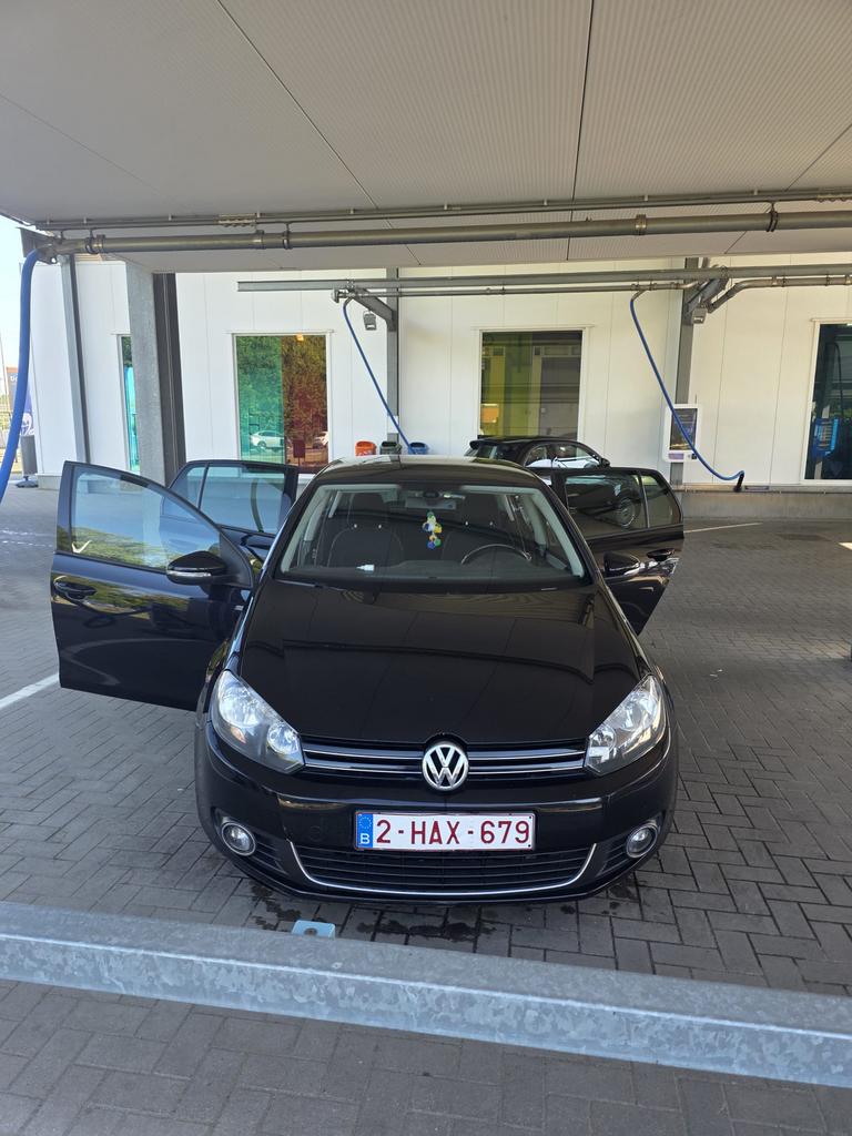 Volkswagen Golf 6 1.4 tsi, Auto's, Automaat, Zwart, Bedrijf, 5 deurs