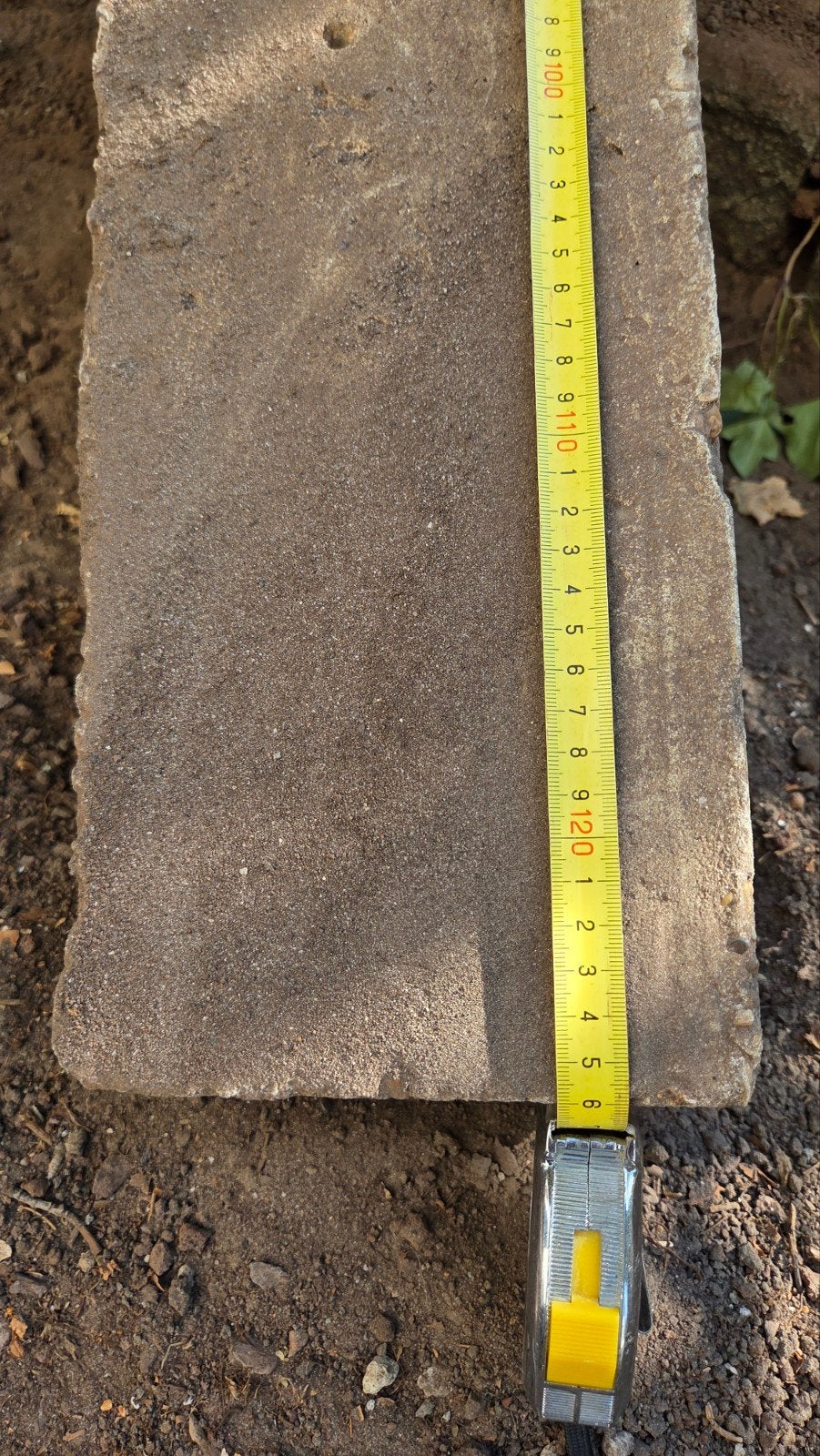 Betonnen paal - 126 cm lang, 17x17 cm, Moins de 25 cm, Enlèvement, Utilisé, 100 à 200 cm