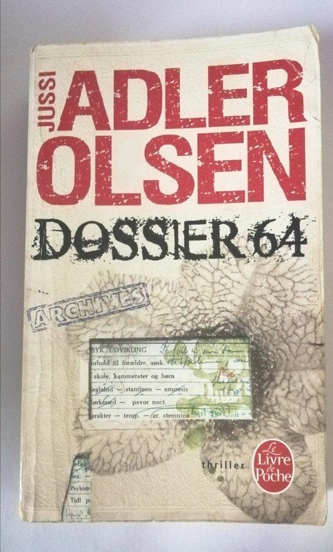 dossier 64 de " jussi adler-olsen ", Ophalen, Gelezen, Jussi adler olsen