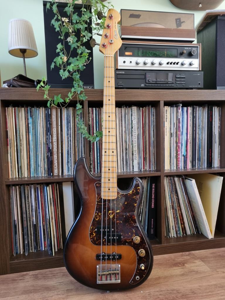 Cimar basgitaar, Made in Japan +/- 1980, Enlèvement ou Envoi, Utilisé, Électrique