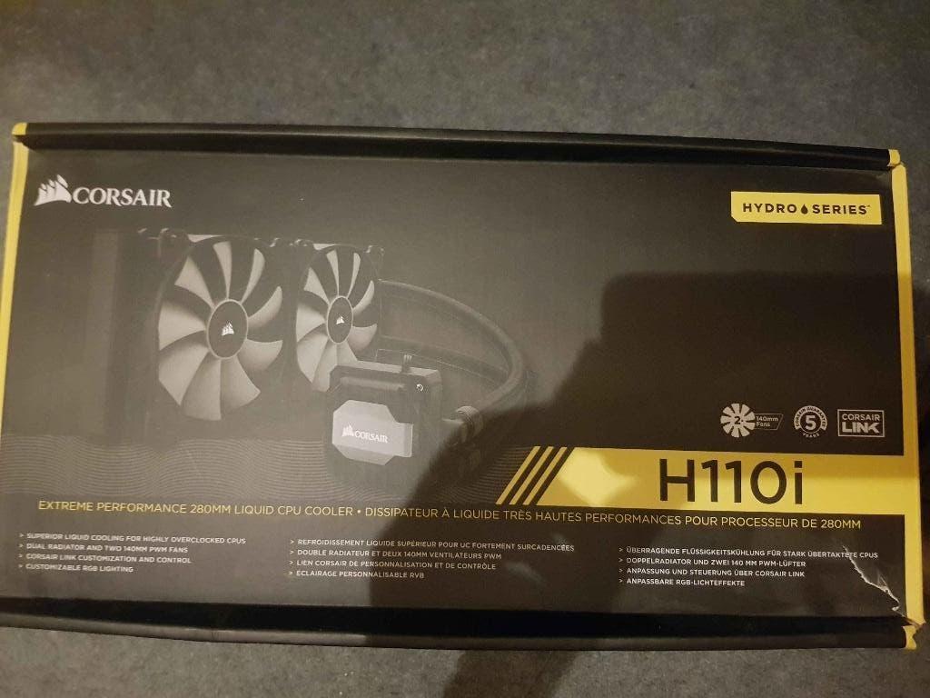 Corsair Hydro Series H110i Waterkoeler, Informatique & Logiciels, Refroidisseurs d'ordinateur, Utilisé, Refroidisseur ordinateur à eau