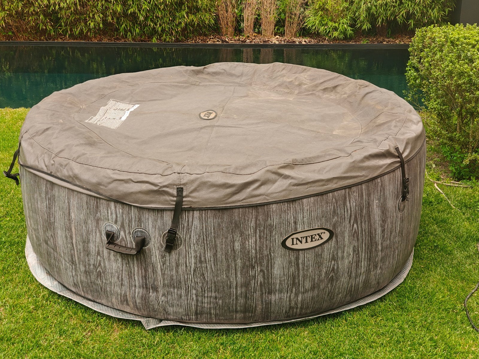 Intex Lazy Spa - jacuzzi, Enlèvement, Couverture de piscine