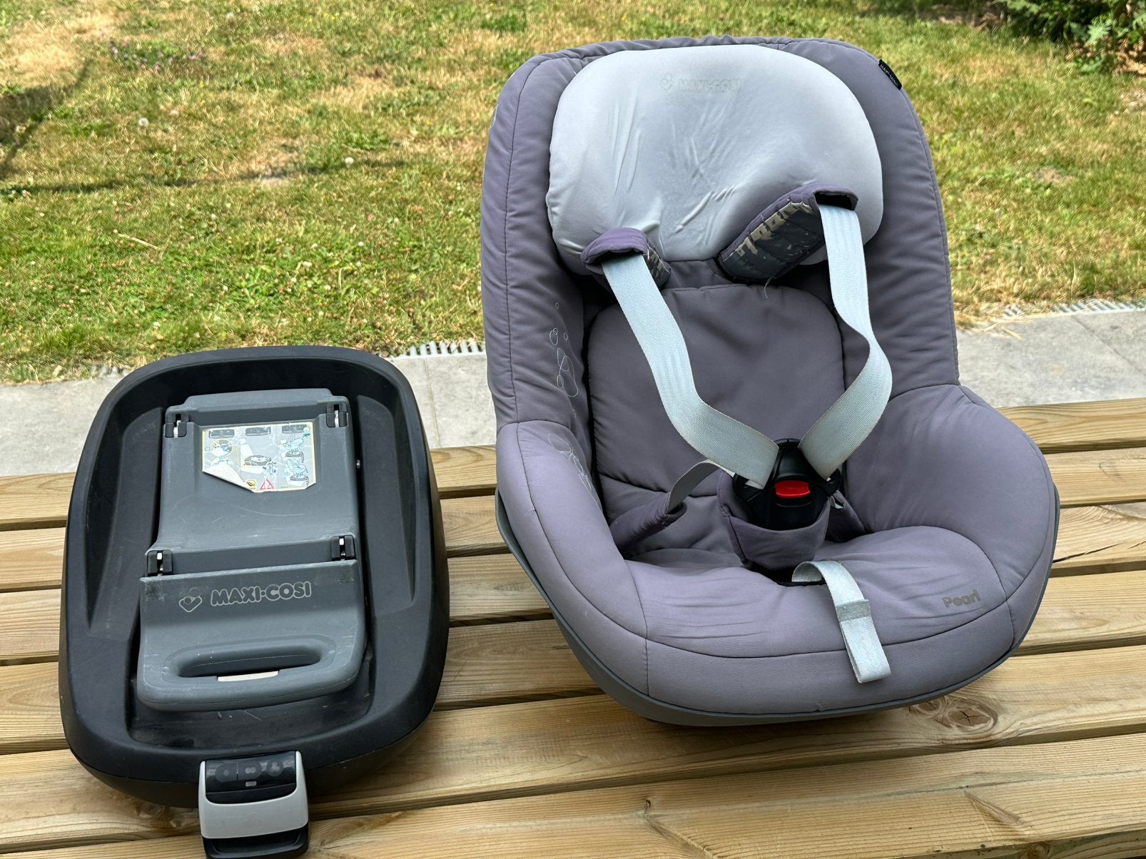 GRATIS: 2x Maxi Cosi autostoel en 2x familyfix onderstel., Ophalen, Gebruikt, Maxi-Cosi, Isofix