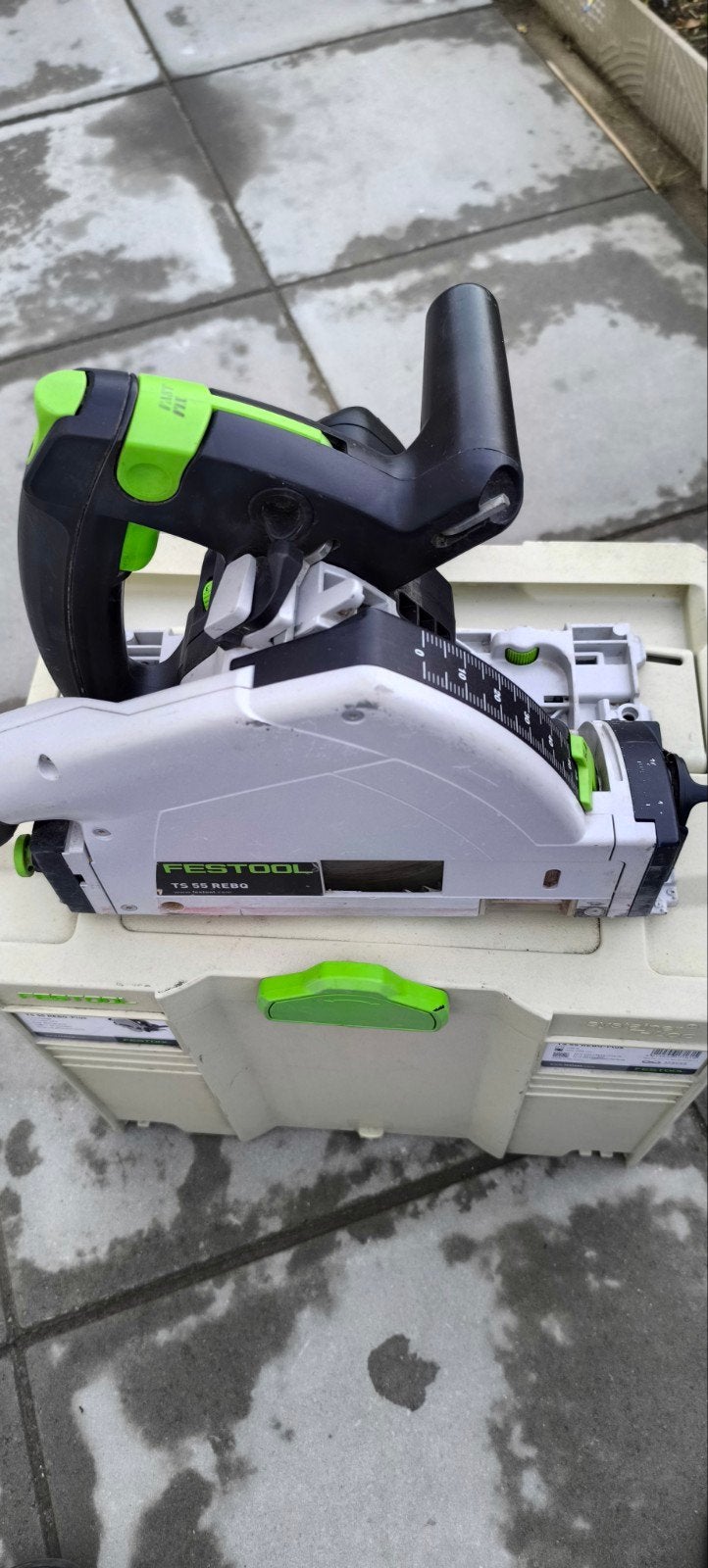 Festool TS55 REBQ-plus, Doe-het-zelf en Bouw, Gereedschap | Zaagmachines, Ophalen