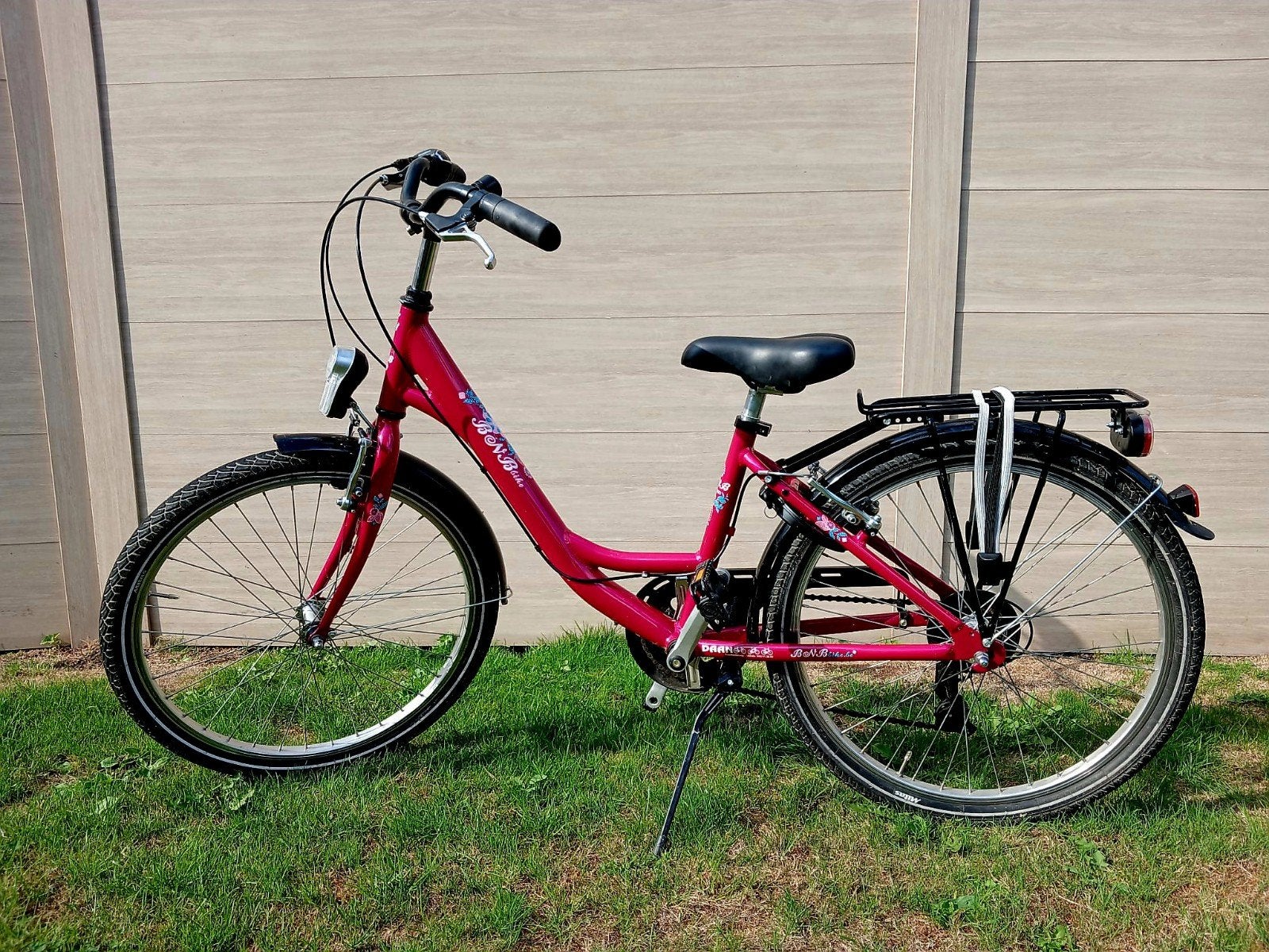 Meisjesfiets 24" in perfecte staat, 24 pouces, Bnb flowerkid, Frein à main, Comme neuf