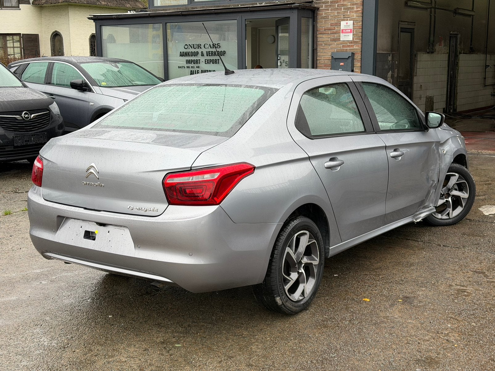 CITROËN C-ELYSÉE 1.2 BENZINE – SCHADEWAGEN – RIJDEND, Auto's, Voorwielaandrijving, Stof, 110 g/km, 1055 kg
