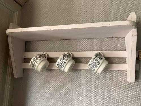 Etagère met 3 Bosch tassen, Ophalen of Verzenden, Gebruikt