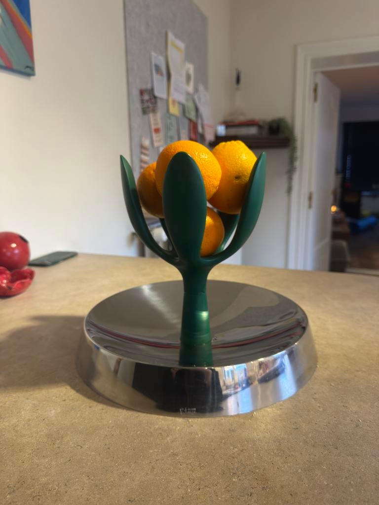 Fruit Alessi Mama vintage, Comme neuf, Enlèvement, Autres matériaux, Balance