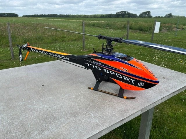 Goblin 770 lege kit met blades, Enlèvement, Comme neuf, Électro, Hélicoptère