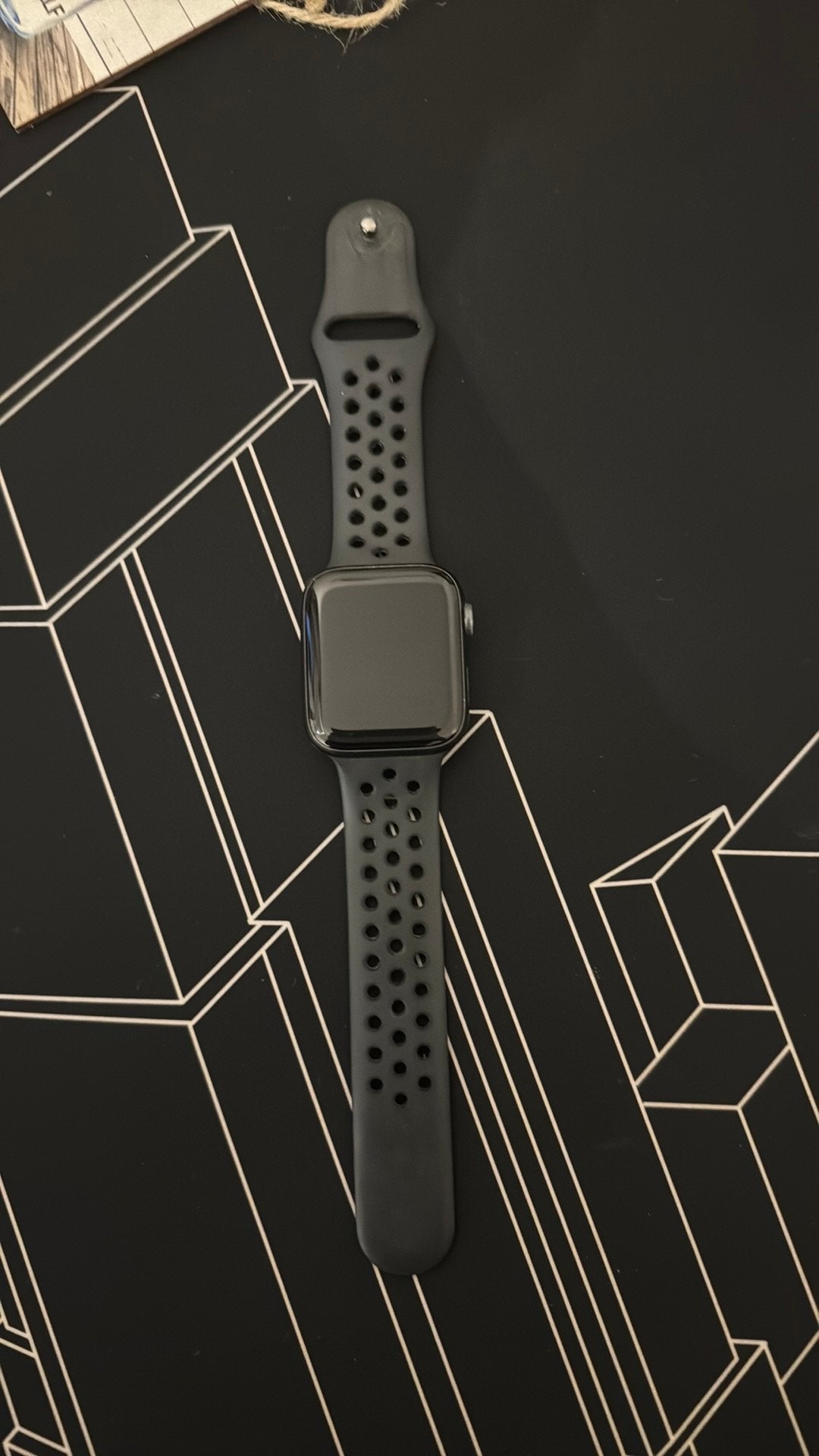 Apple watch series 6 Nike edition 44mm, Ophalen, Gebruikt, Zwart, IOS
