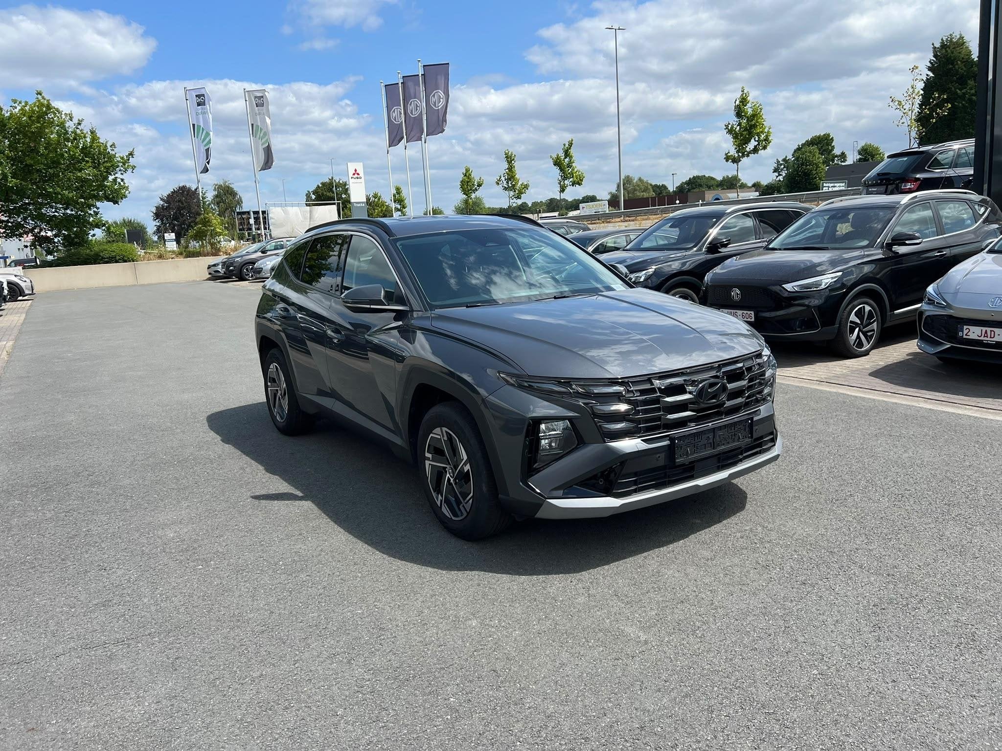 Hyundai Tucson 1.6 T-GDi Feel 7-DCT (automatique), Autos, Hyundai, Argent ou Gris, 110 kW, Entreprise, 5 portes