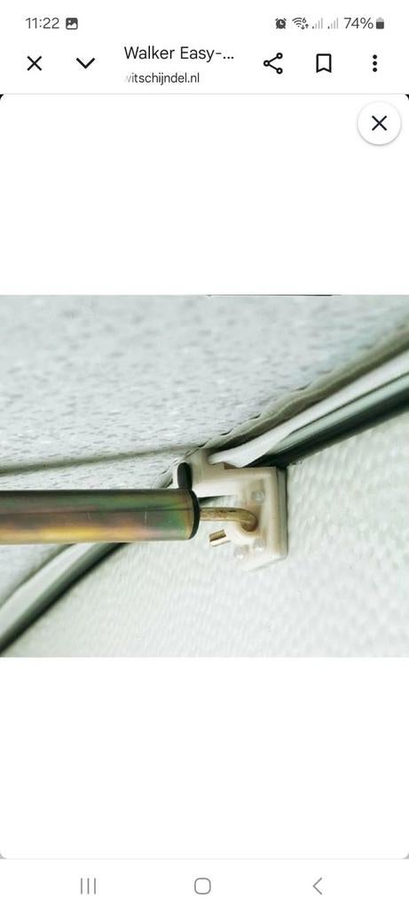 Walker Easy-Setup framebevestigingsoog 3 stuks, Caravanes & Camping, Accessoires de tente, Enlèvement ou Envoi