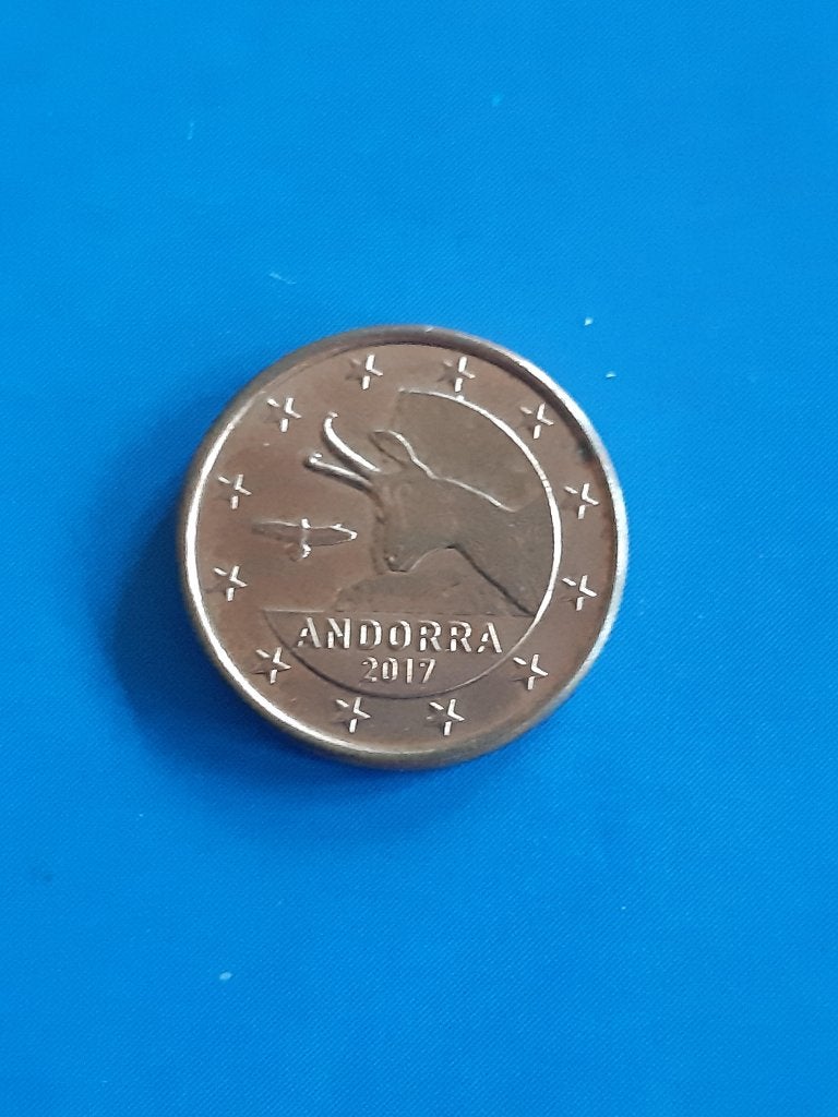 2017 Andorra 1 cent, Postzegels en Munten, Munten | Europa | Euromunten, Verzenden, Overige landen, 1 cent, Losse munt