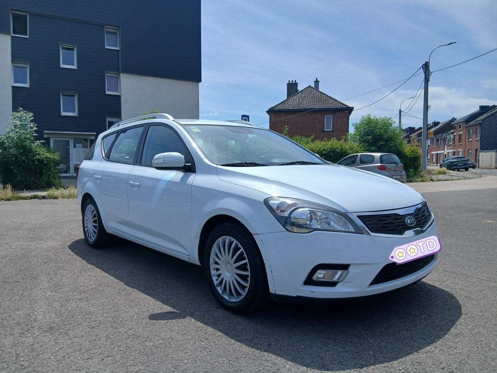 Kia Cee'd 1.6 crdi Euro 5, boîte AUTOMATIQUE, prête à immat, Auto's, Kia, Stof, 129 g/km, 4 cilinders, Bluetooth