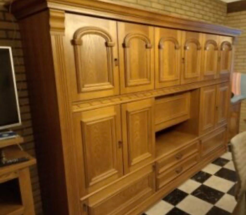 Houten kast, Huis en Inrichting, Kasten | Dressoirs, Ophalen, Gebruikt