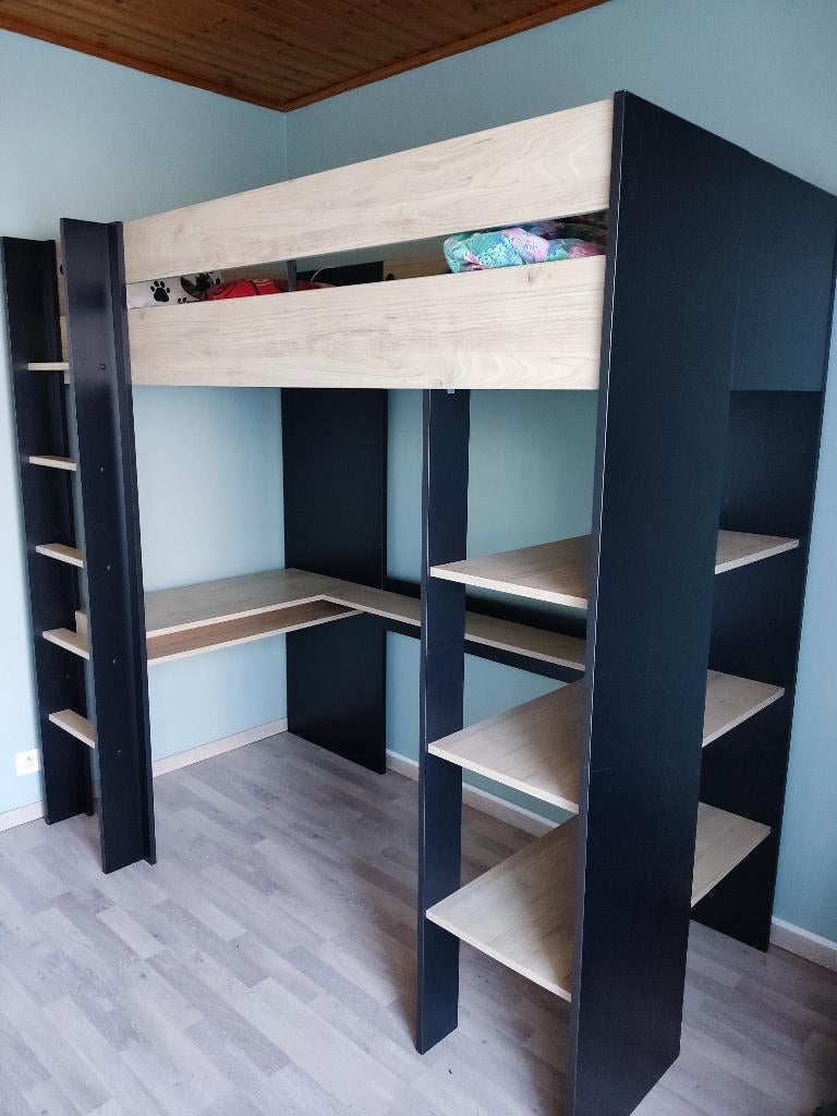 Hoogslaper, Kinderen en Baby's, Kinderkamer | Stapelbedden en Hoogslapers, Ophalen, Gebruikt, Hoogslaper