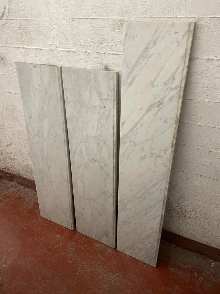 3 x marmeren plaat, Doe-het-zelf en Bouw, Platen en Panelen, Ophalen, Gebruikt, Overige materialen, 20 tot 50 mm