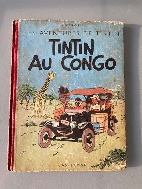 Kuifje in Congo (1952), Boeken, Stripverhalen, Eén stripboek, Hergé, Ophalen, Gelezen