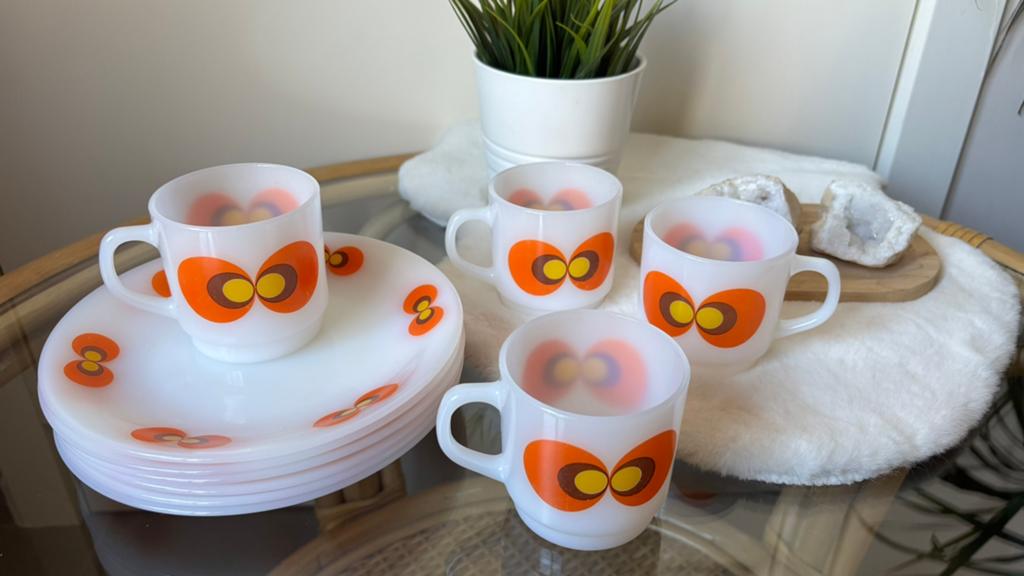 vintage koffieset van Schott Mainz, Enlèvement ou Envoi