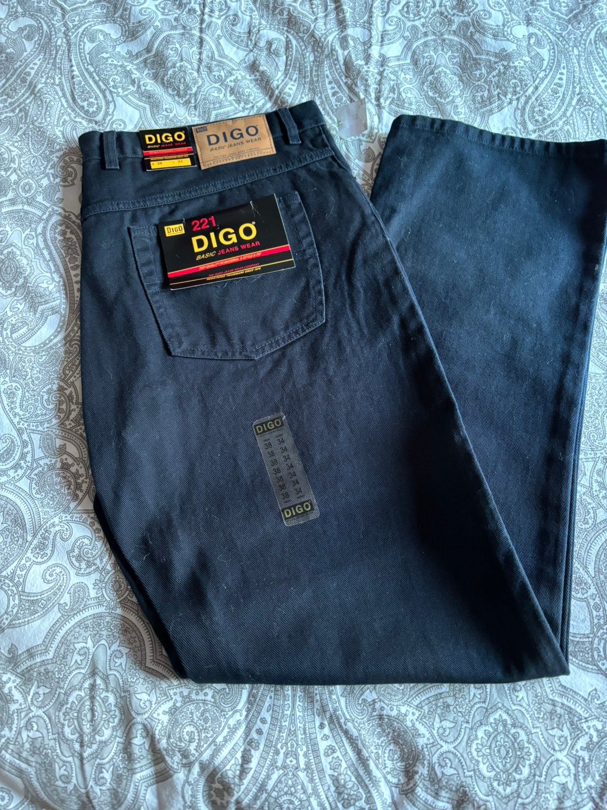 Nieuwe heren jeans, Digo, blauw, W38, L 34,, Kleding | Heren, Ophalen, Nieuw, Blauw, W36 - W38 (confectie 52/54)