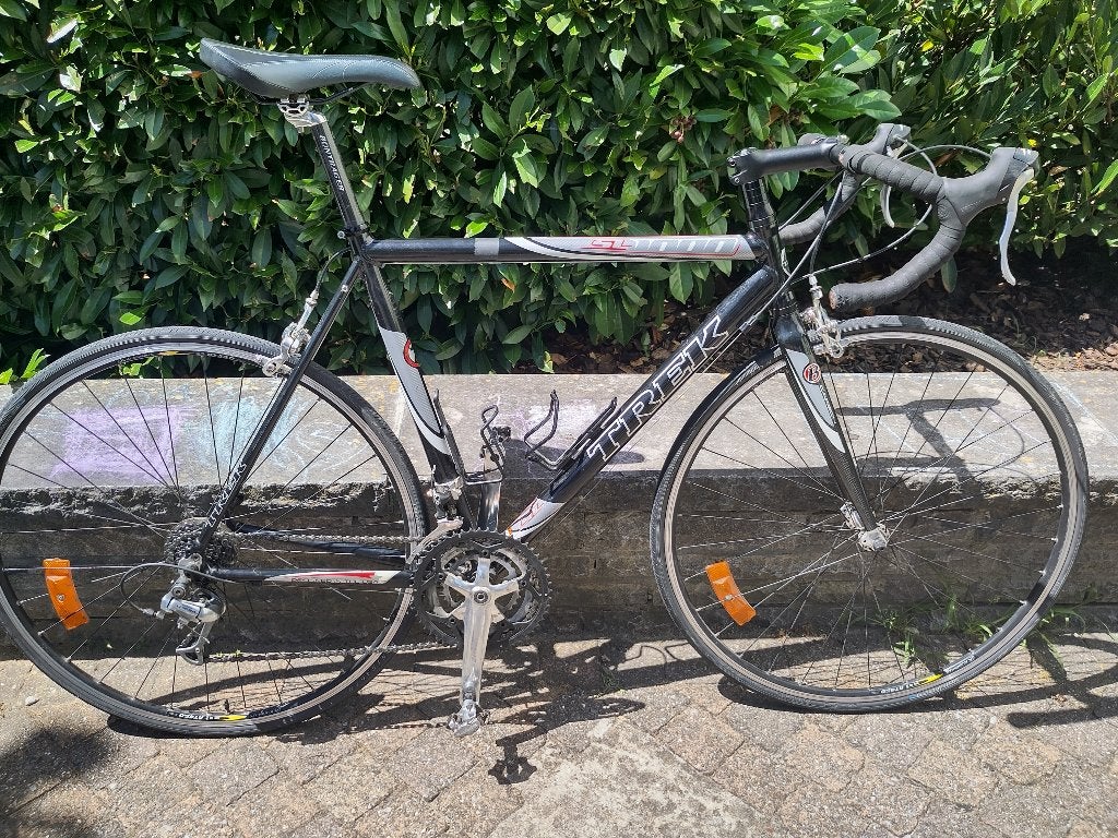 vélo course trek 1000, Fietsen en Brommers, Gebruikt, Carbon, Velgrem, Overige maten