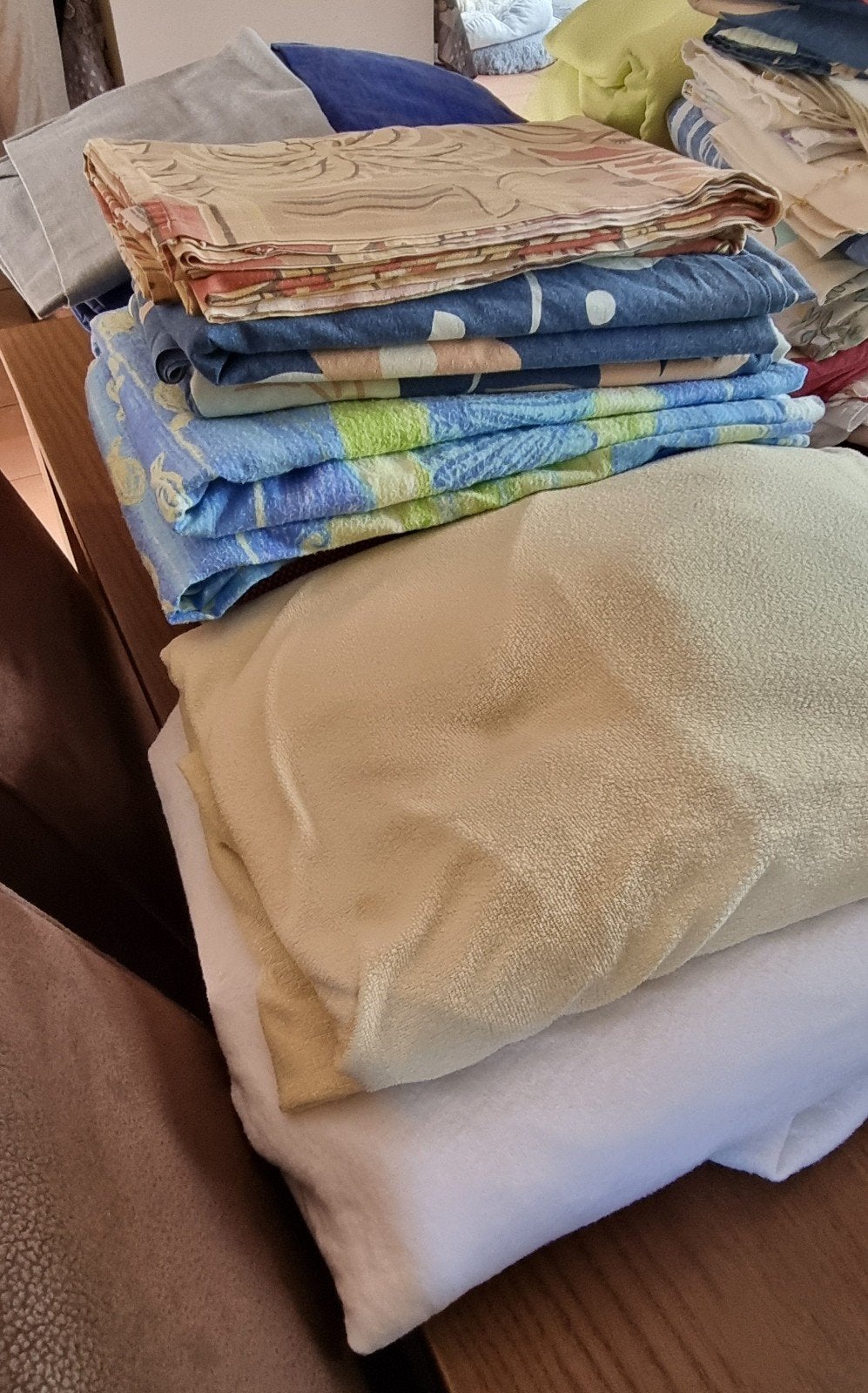 Lot de 20 draps pour lits simples en parfait état, Maison & Meubles, Enlèvement