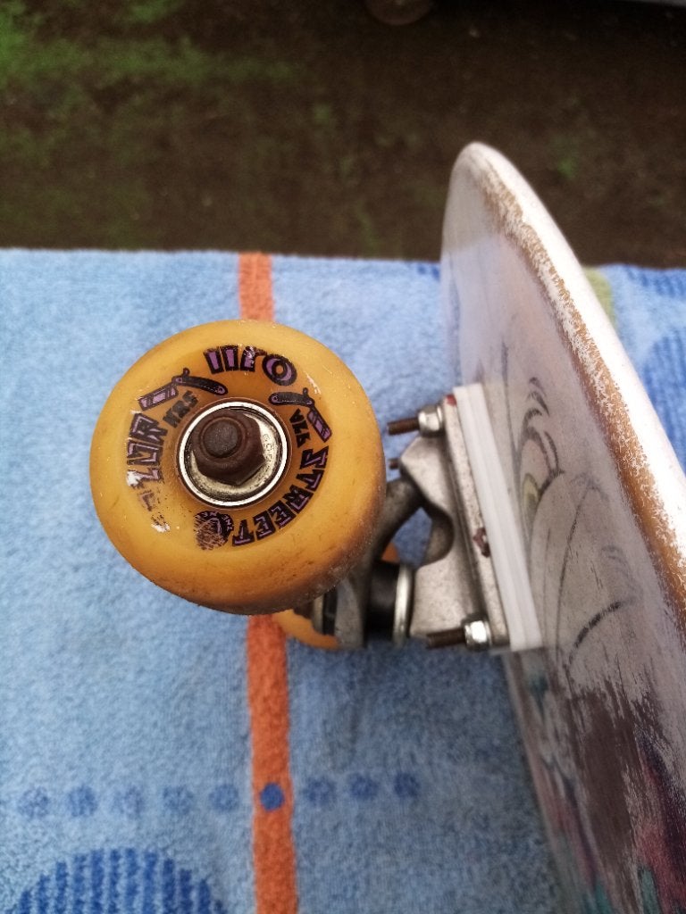 Vintage skateboard santa cruz, oldskool, Enlèvement, Utilisé, Skateboard