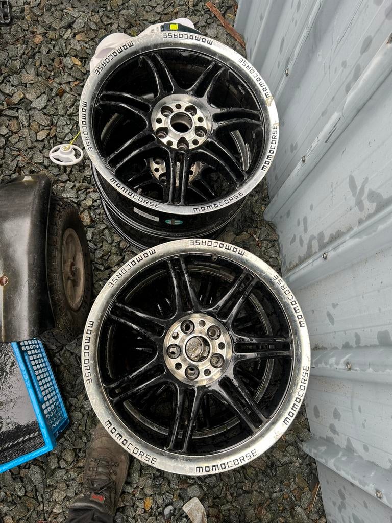 Velgen momocorse 5x100, Auto-onderdelen, Banden en Velgen, Velg(en), 17 inch, Ophalen, Overig