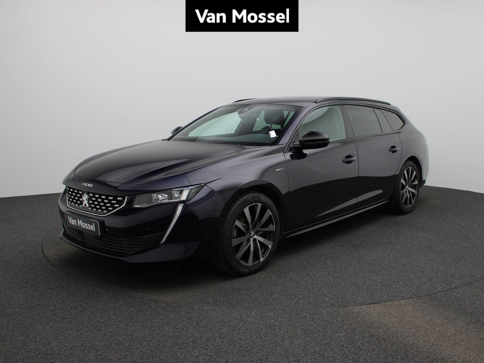 Peugeot 508 SW 1.6 PureTech 180 S&S EAT8 GT Line | Camera |, Auto's, Peugeot, Stof, Gebruikt, 4 cilinders, 181 pk