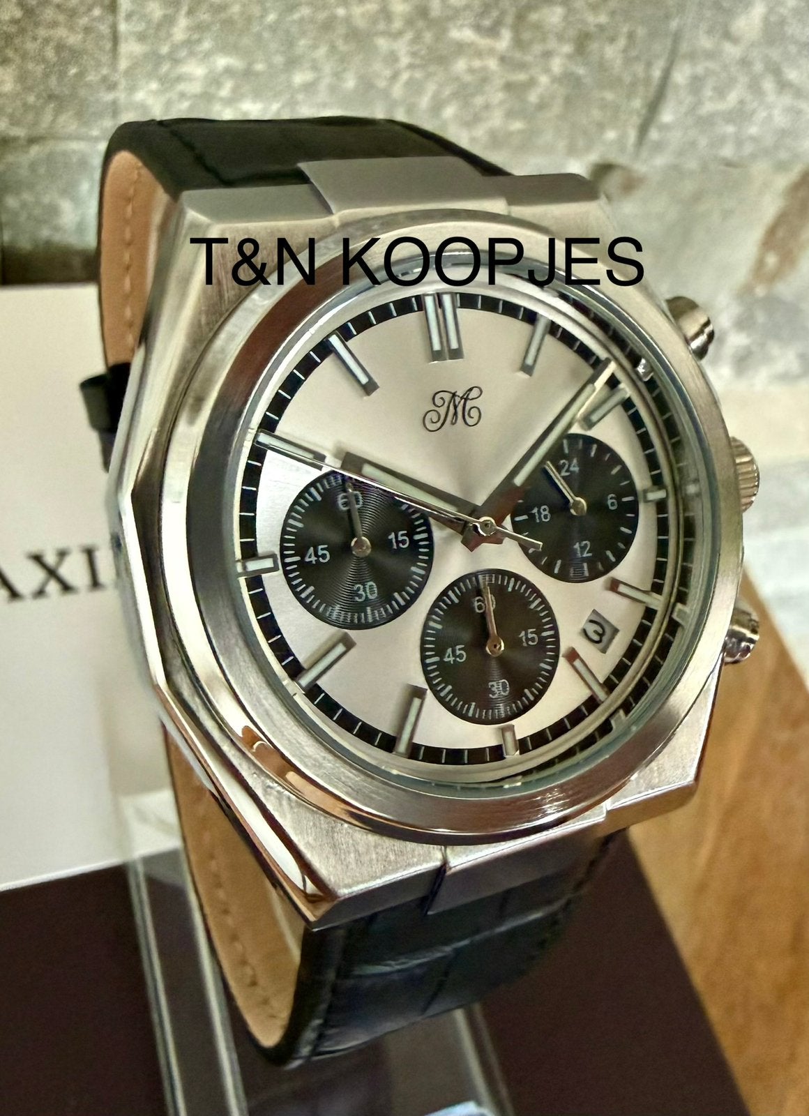 MAXIM MORRE ORIGIN CHRONO VAUT499€! 💯%NEUF AVEC CERTIFICAT, Enlèvement ou Envoi, Neuf