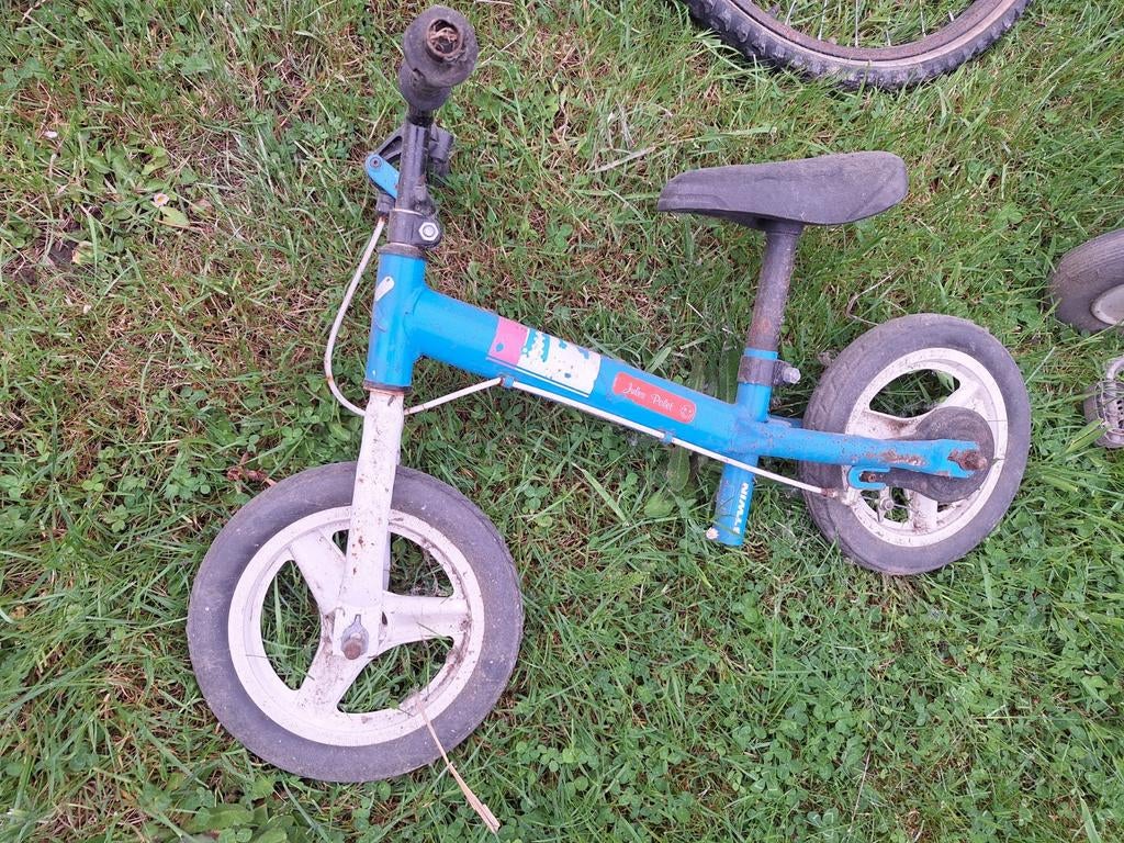 Fiets met een duim, Ophalen