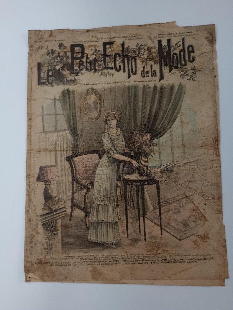 Le petit echo de la Mode 1910, Ophalen of Verzenden, Le petit echo de la Mode
