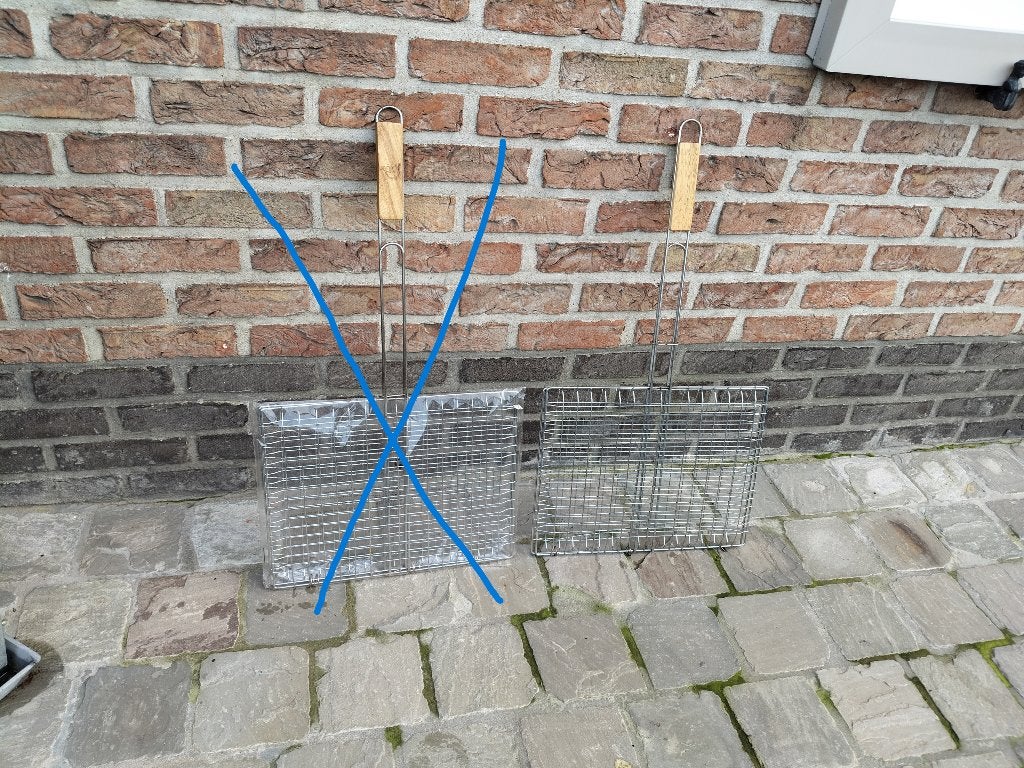 gril voor barbecue, Ophalen, Nieuw