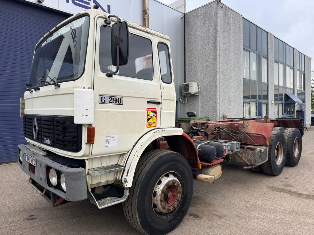 Renault G290 *6x4-6CULASSE-CAMION FRANCAIS* (bj 1986), Autos, Camions, Achat, Entreprise, Blanc, TVA déductible